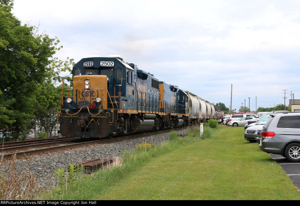 With the track clear, D702 takes off heading back to Holland